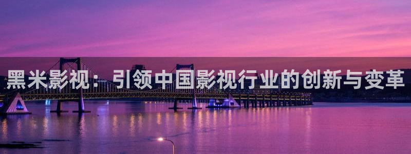 琪琪影院在线播放：黑米影视：引领中国影视行业的创新与变革